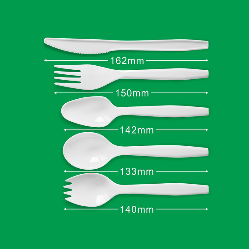 5-Piece Individually Wrapped PP Cutlery Kits