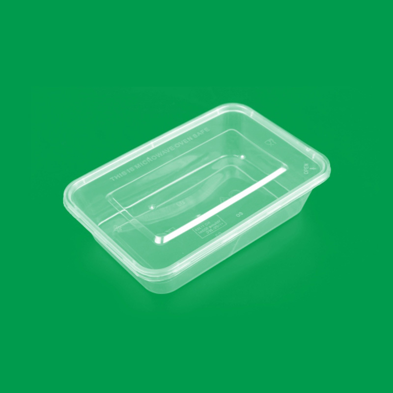 Disposable Plastic Clear Microwaveable Container