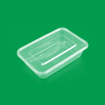 Disposable Plastic Clear Microwaveable Container