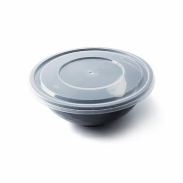 Disposable Round Plastic Food Bowl with Lids