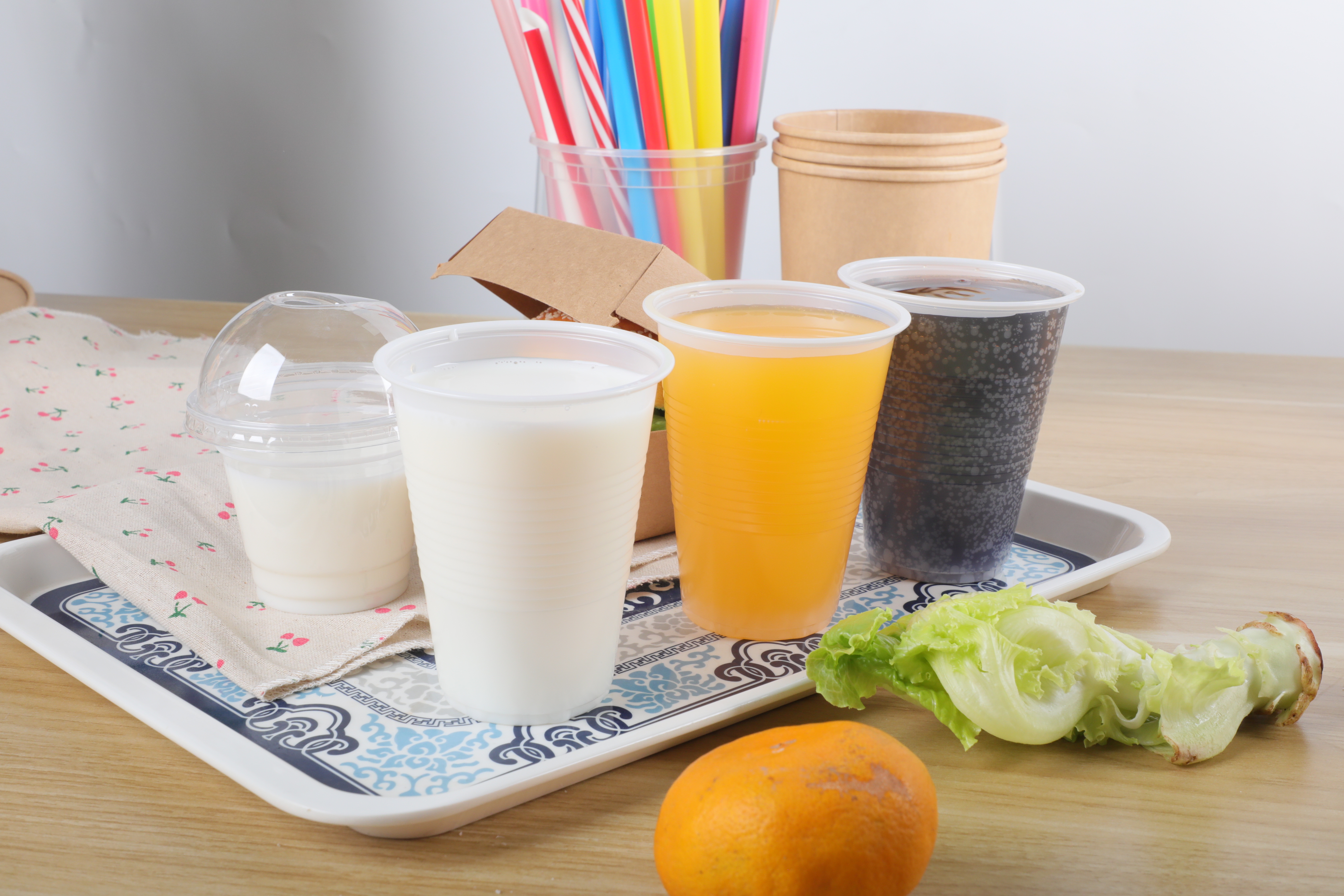 Disposable PP Clear Ripple Cup
