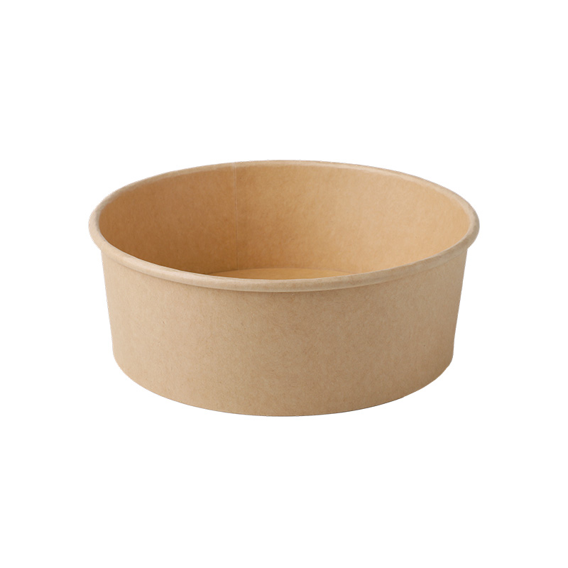 Round Kraft Salad Bowl
