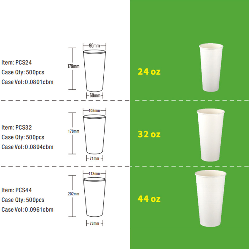 Universal Single Wall Paper Cups