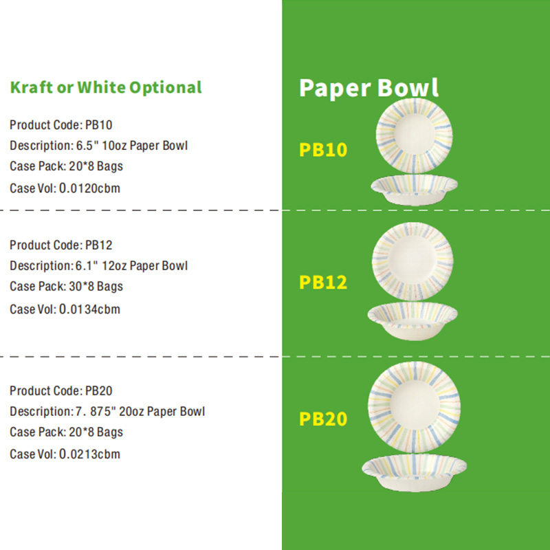 Decorative Patterned Paper Bowls